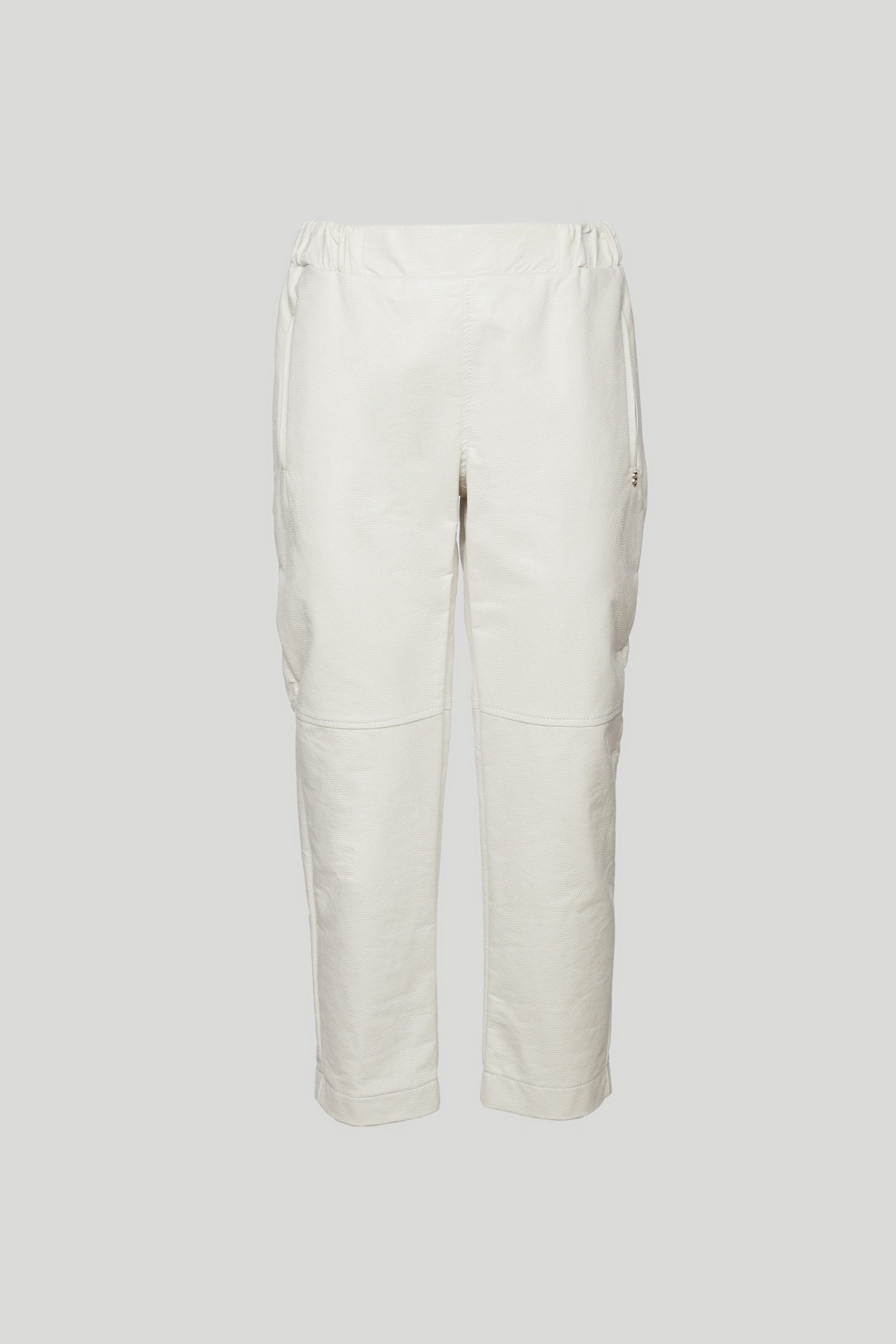 OTTOD'AME Ivory Cotton Trousers