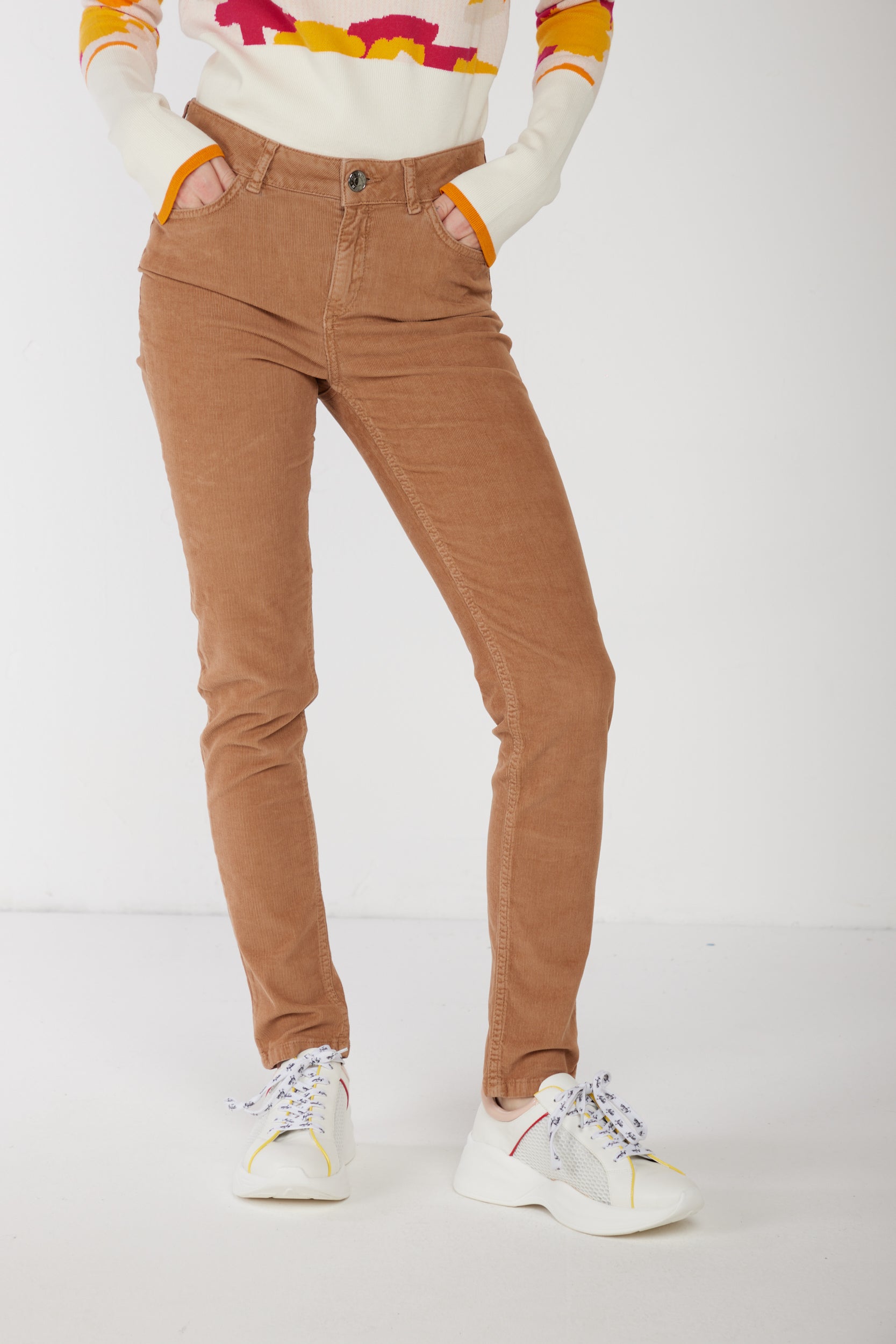 TWINSET Pantalone Skinny Caramello