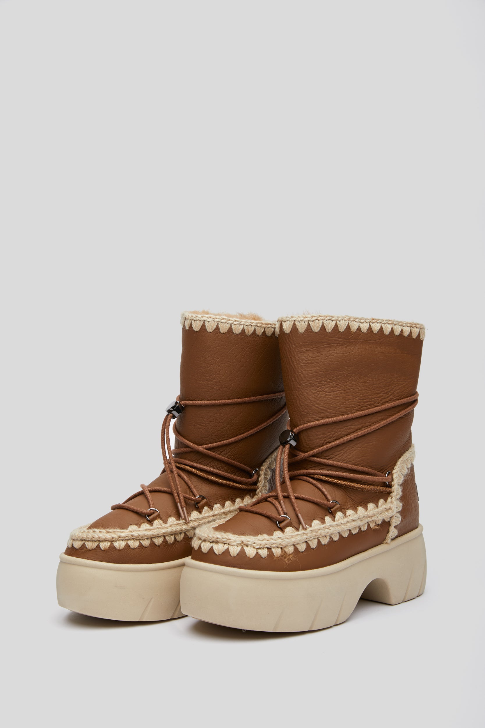 MOU "Eskimo Snow Boot" Cognac