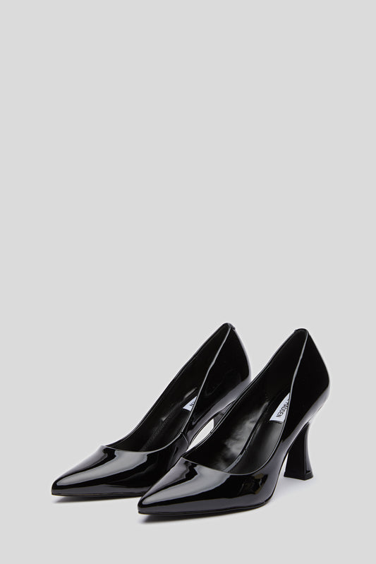 STEVE MADDEN Décolletè Notary in Vernice Nere