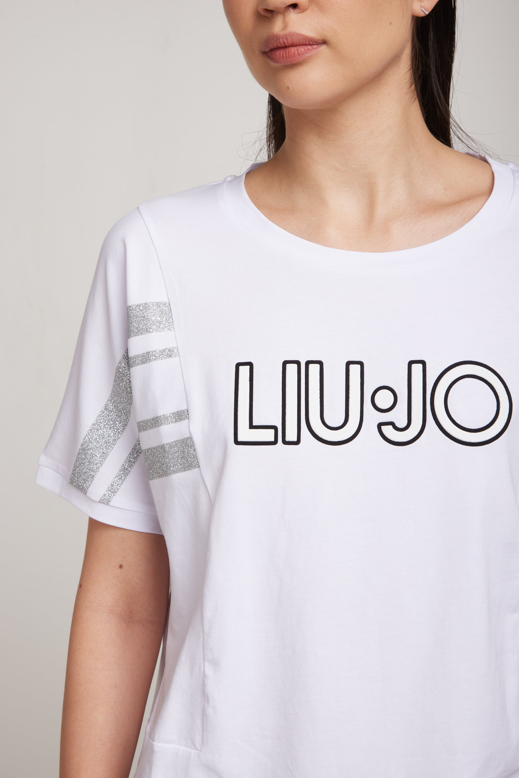 LIU-JO White Logo T-Shirt