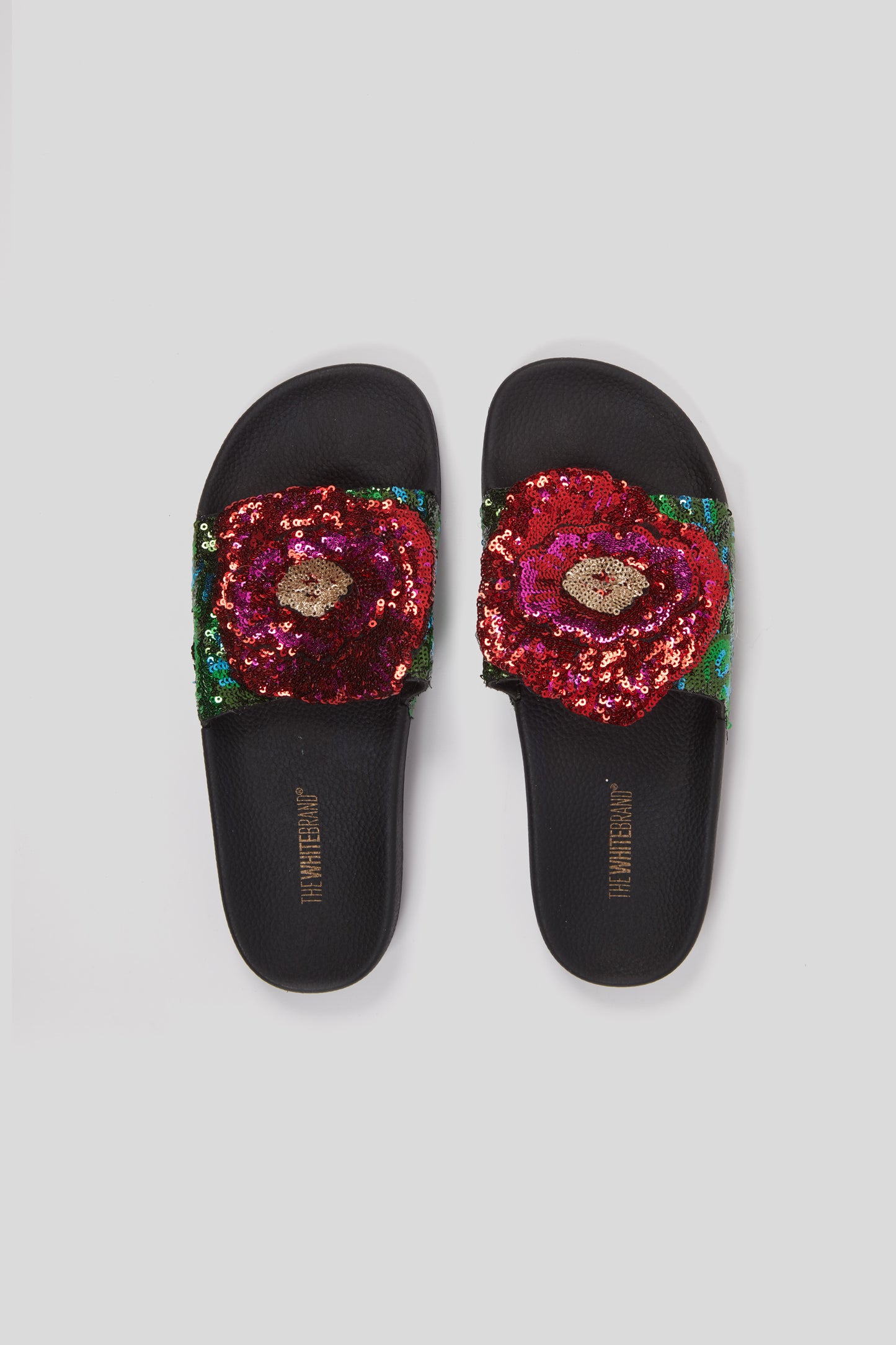 WHITE BRAND Sandali Rose Neri