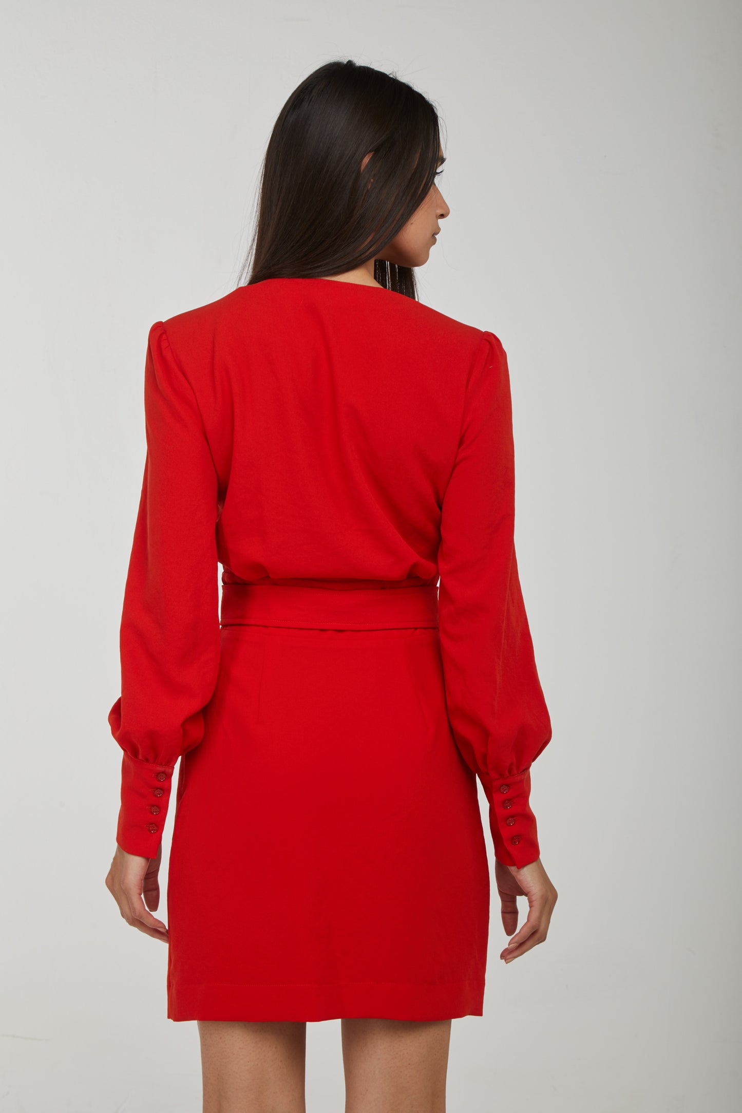 PINKO Mini Abito Rosso Avvitato