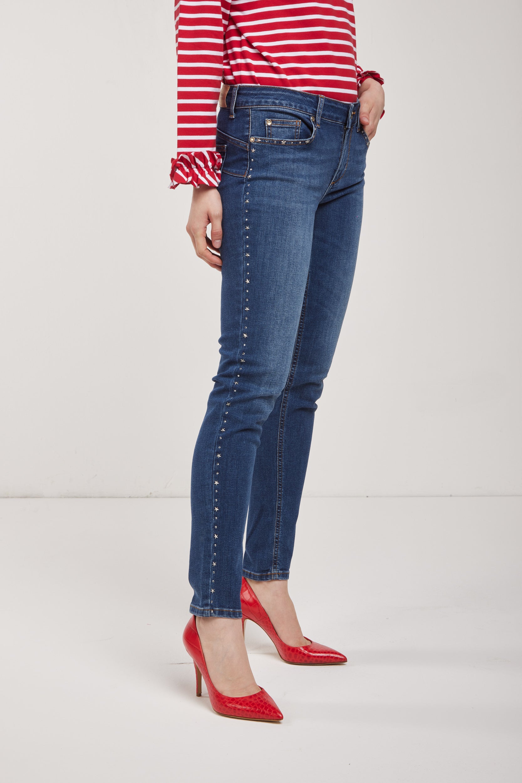 LIU-JO Dark Denim Skinny Jeans