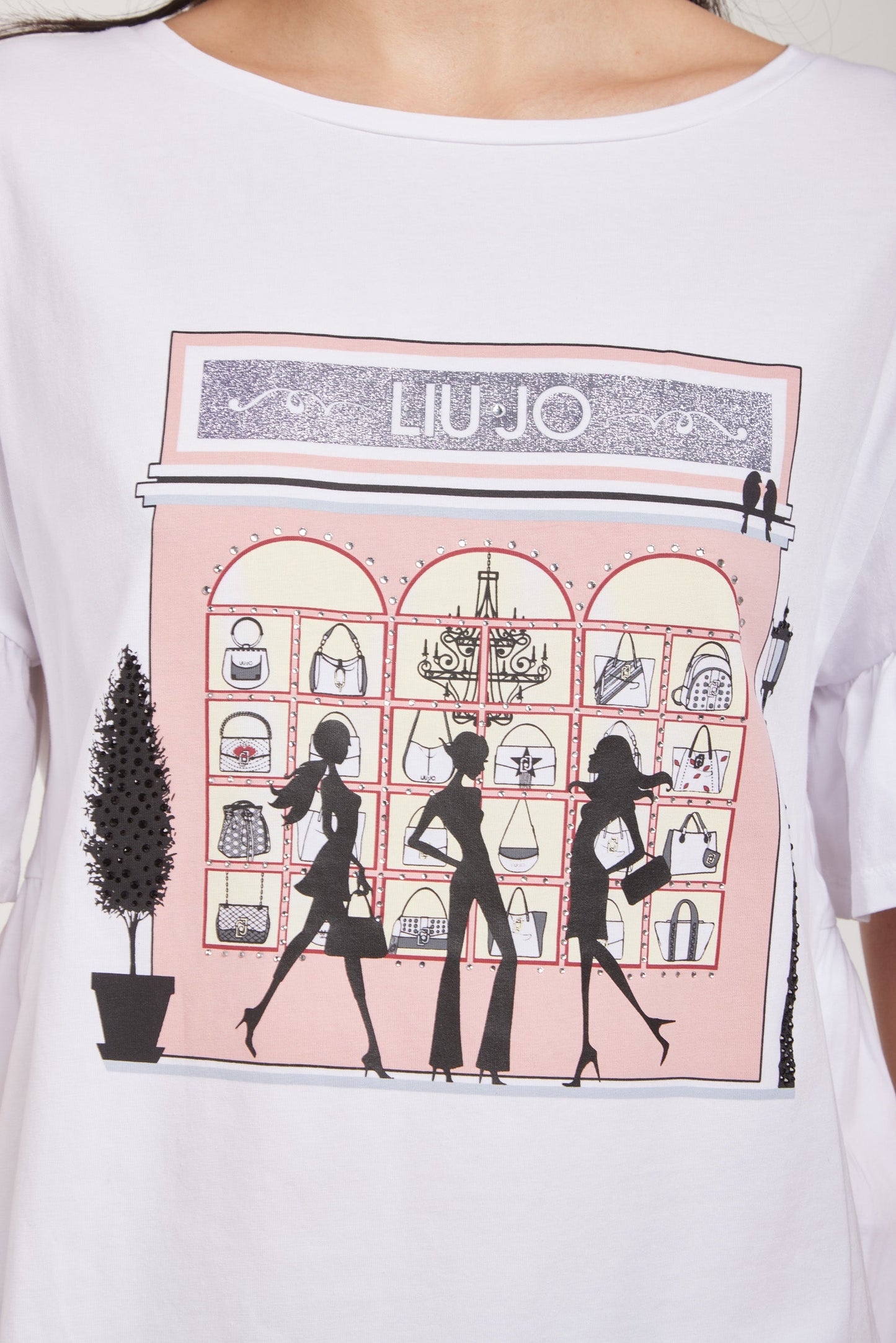 LIU-JO T-Shirt Bianca Shopping