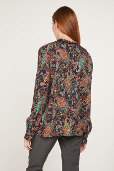 LIU-JO Blusa Paisley Fiocco