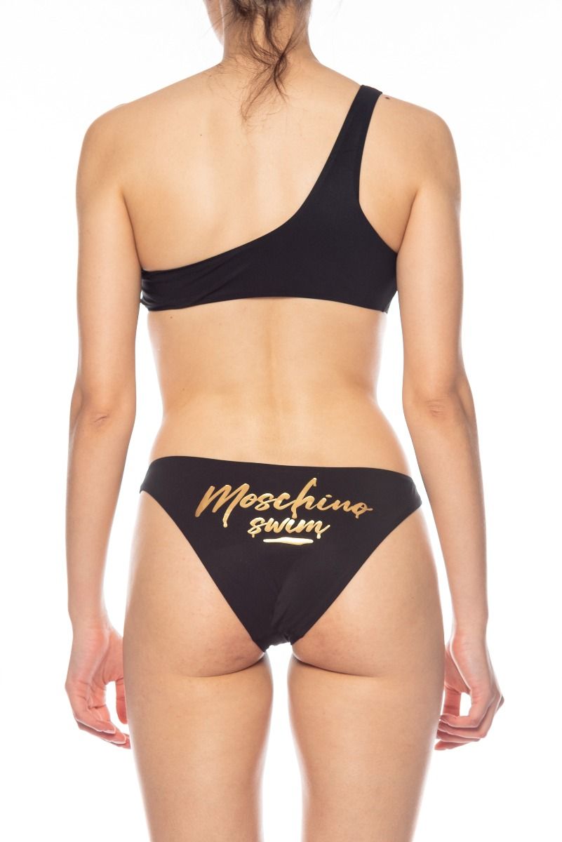 MOSCHINO Bikini Slip Nero Moschino Swim