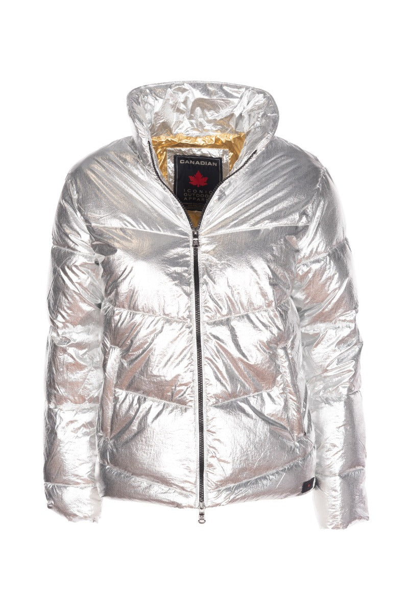 CANADIAN Giacca Mauricie Metallic Platinum