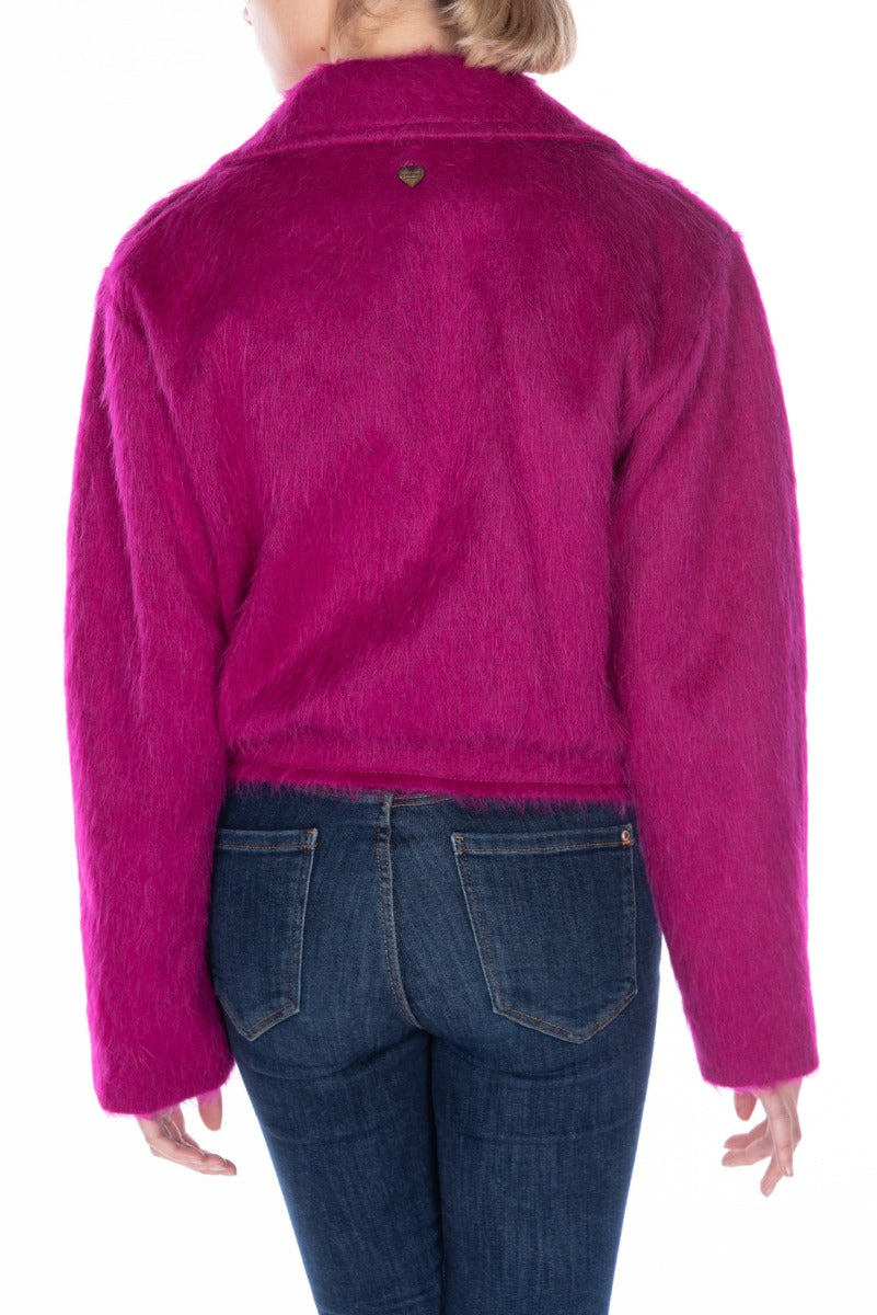 TWINSET Bomber Blazer Fuxia