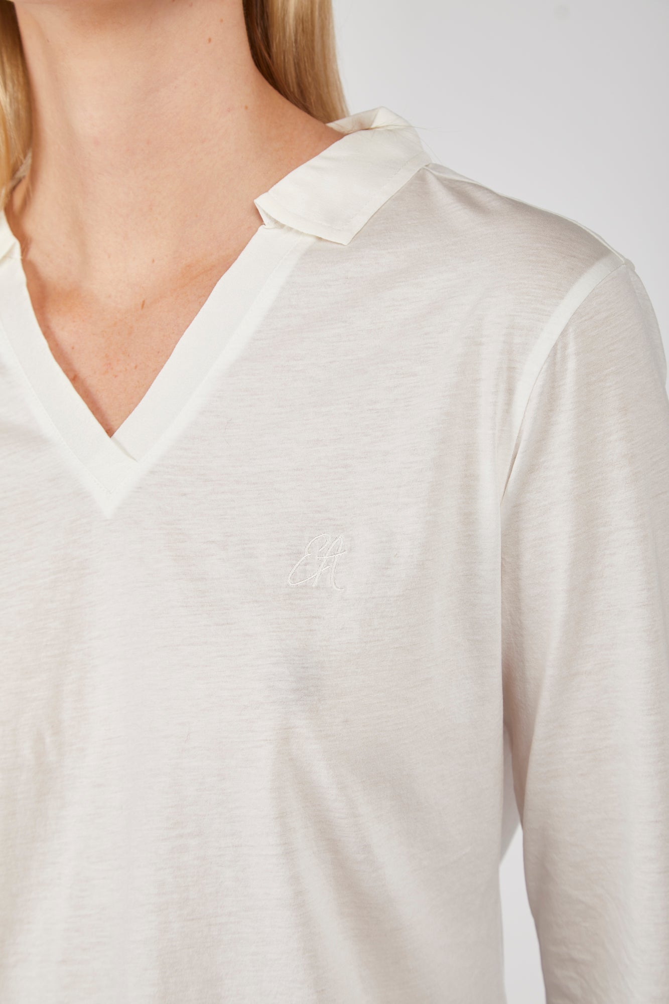 EMPORIO ARMANI White Shirt with Collar