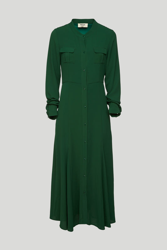 PRINCESSE LODO Abito Chemisier Verde