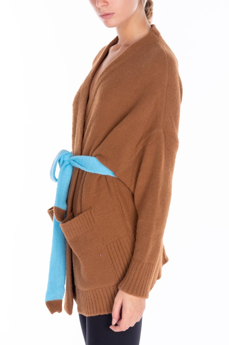 AKEP Cardigan Oversize Cammello