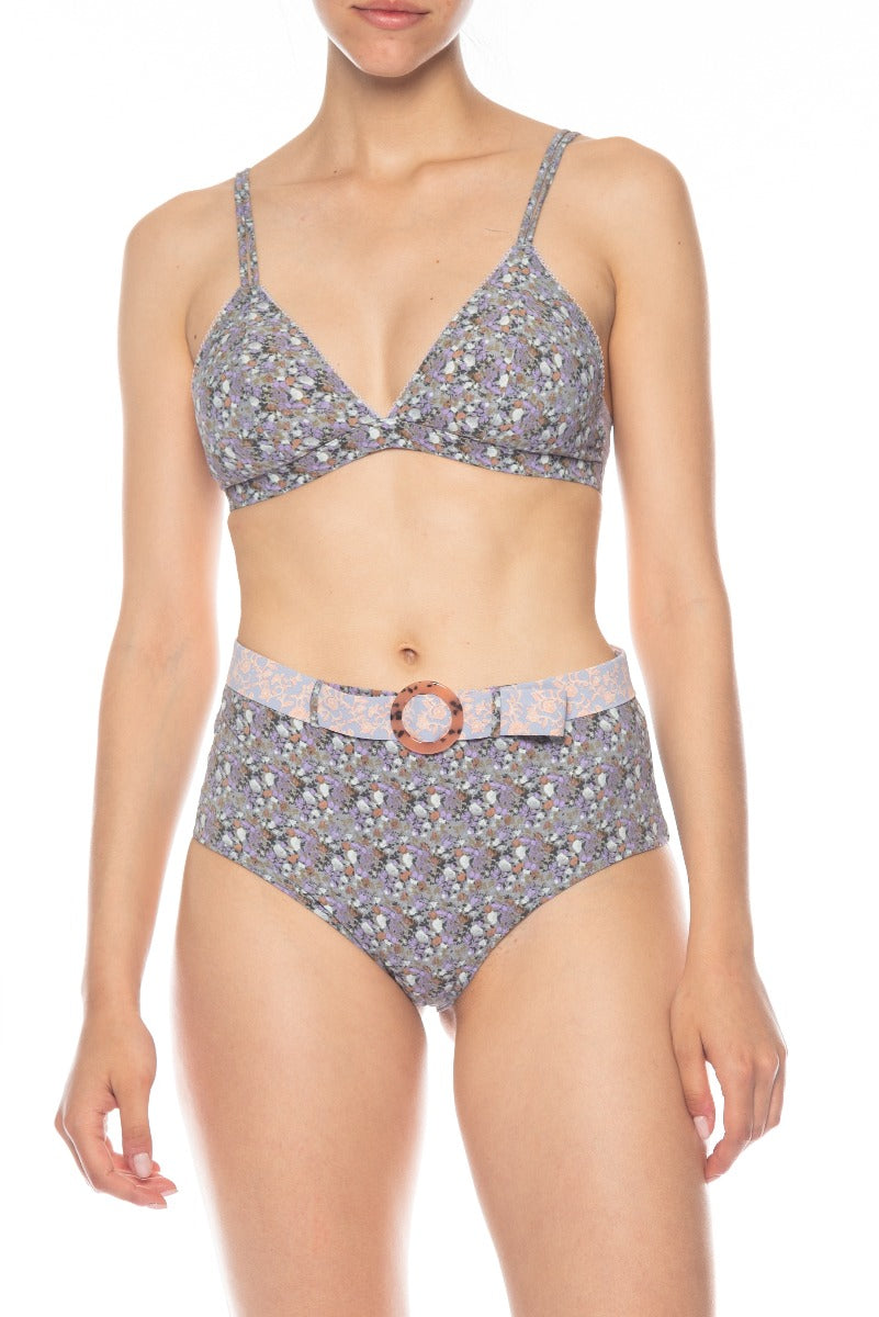 Lilac High Waist Bikini Briefs Love Stories