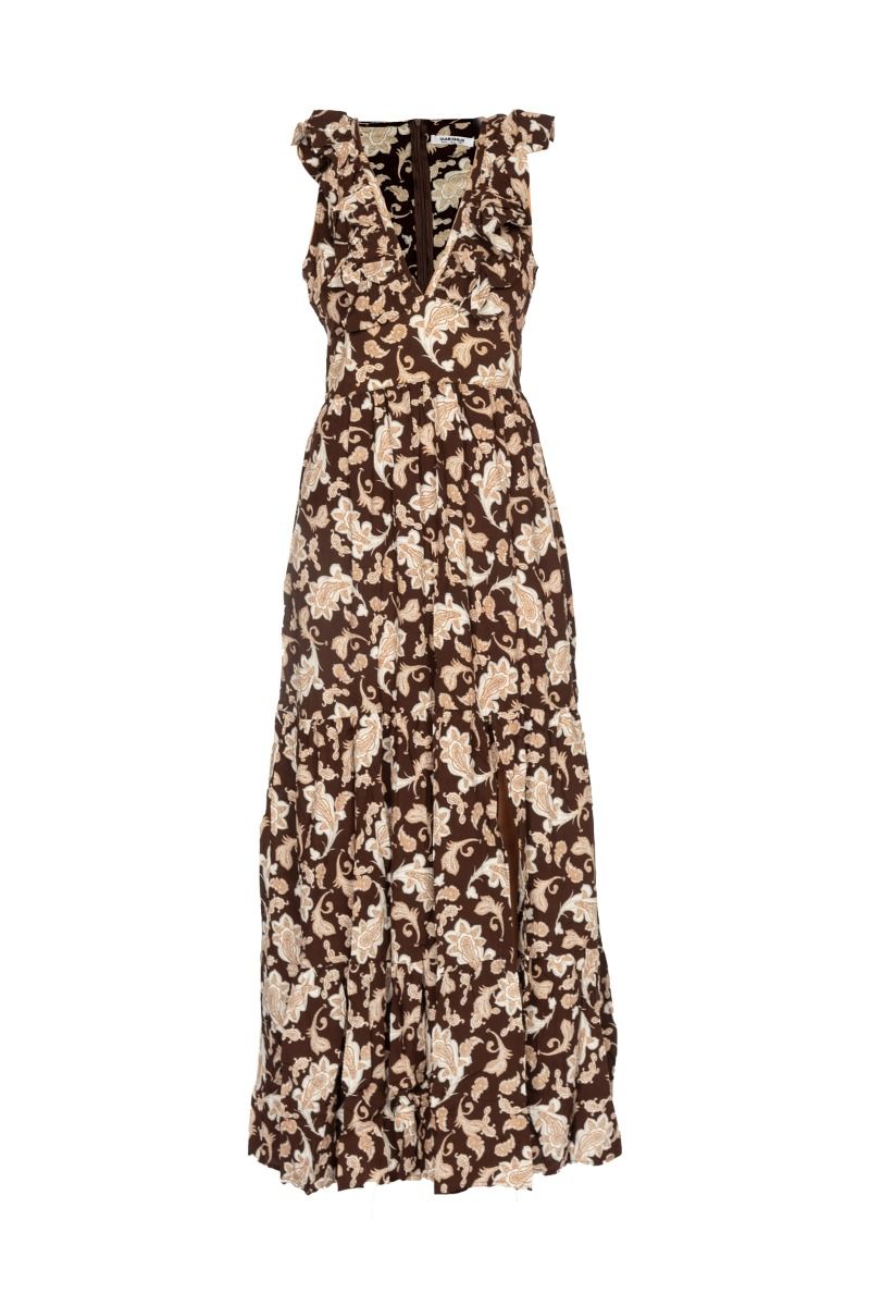 GLAMOROUS Long Paisley Pattern Dress