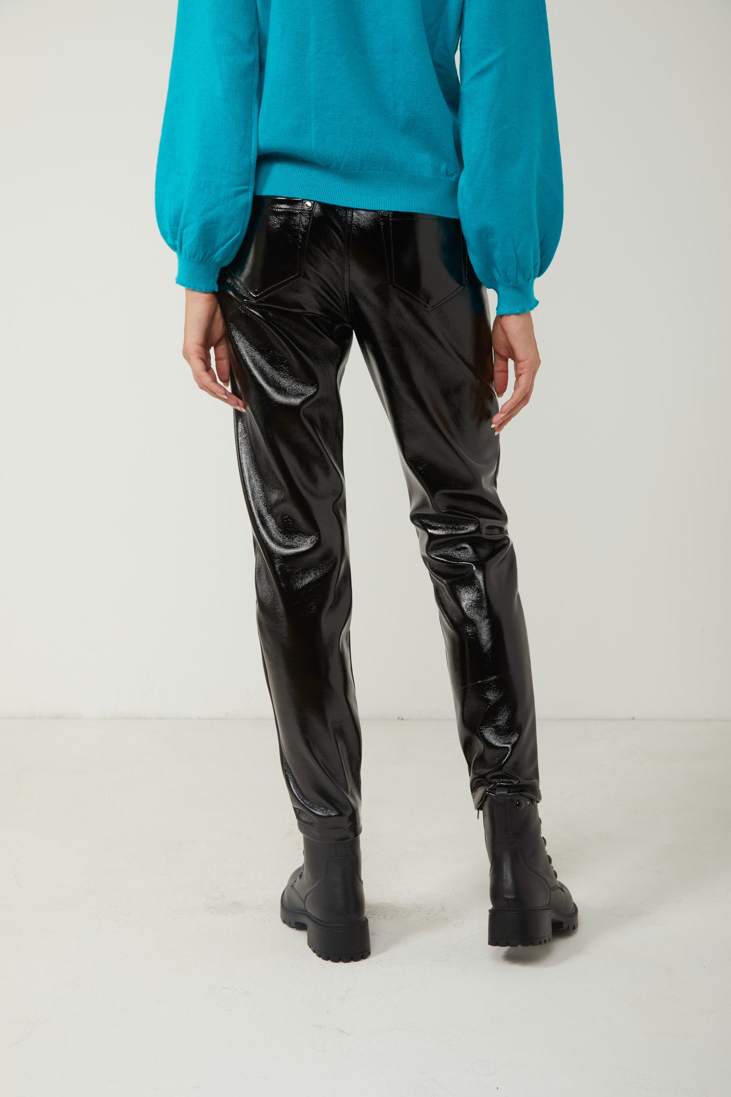 PINKO Pantalone Vernice Nero