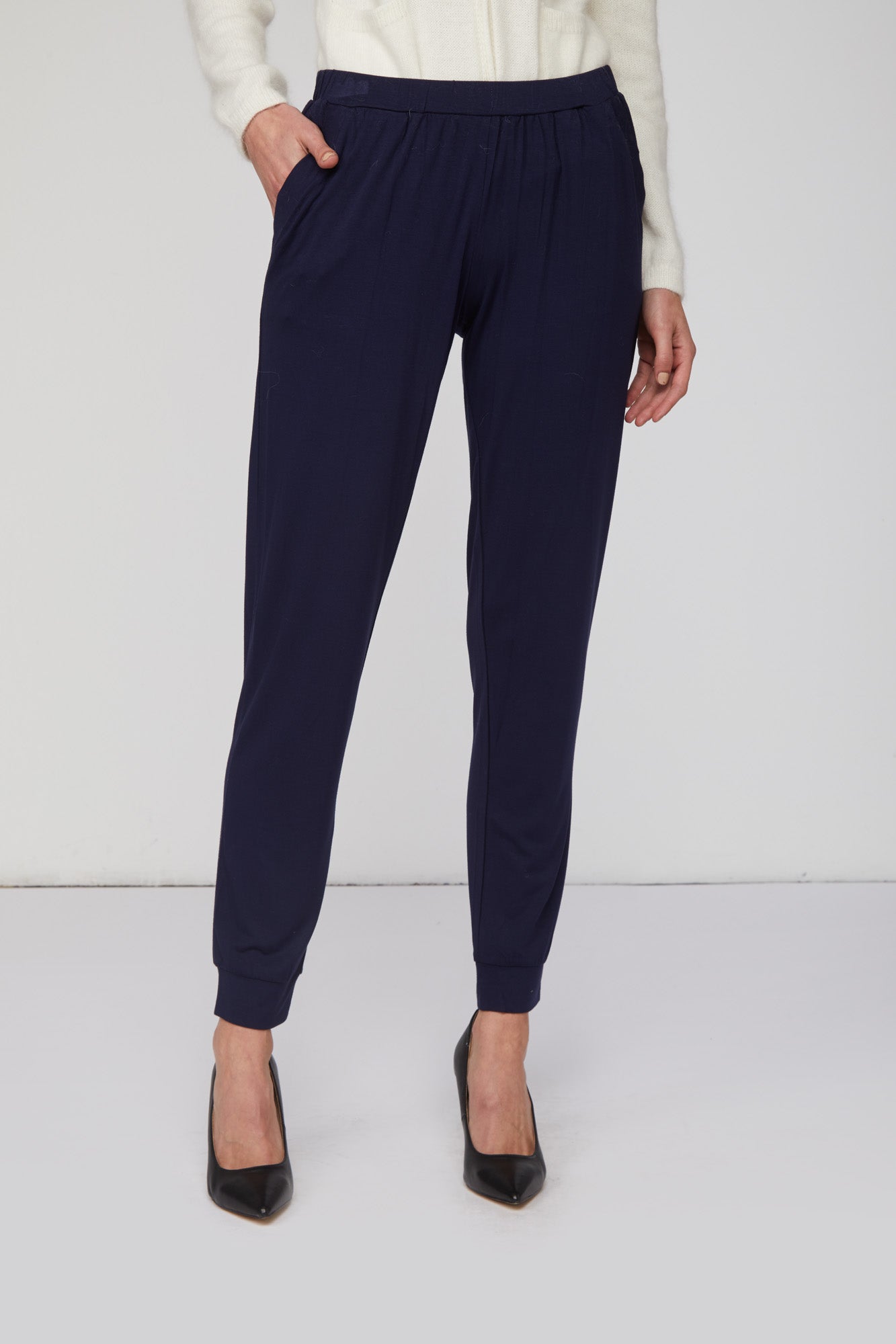 TWINSET Pantalone Jogger Blu