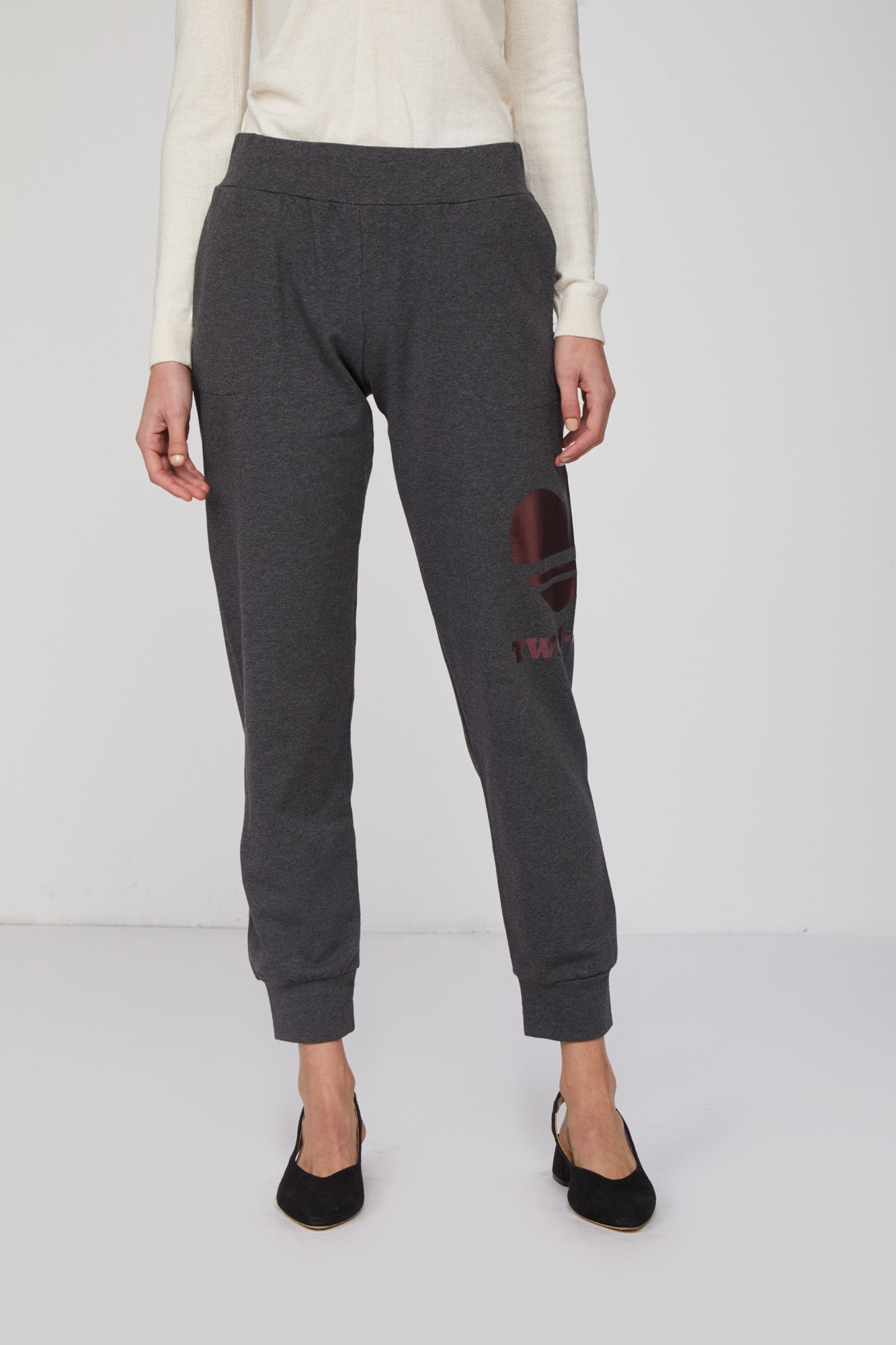 TWINSET Heart Jogger Trousers