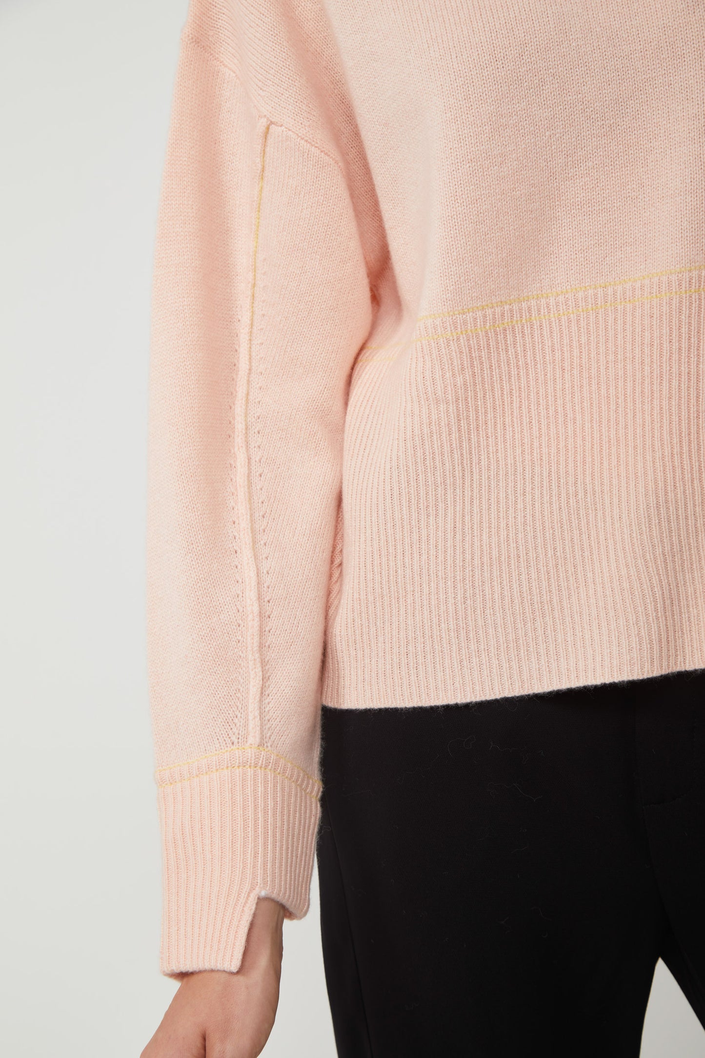 PINKO Maglione in Cashmere Rosa
