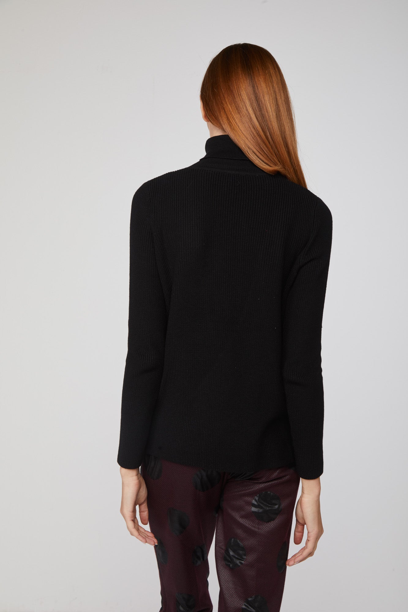 TWINSET Crossover Turtleneck