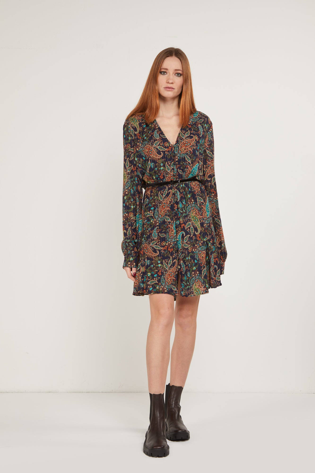 LIU-JO Short Paisley Dress