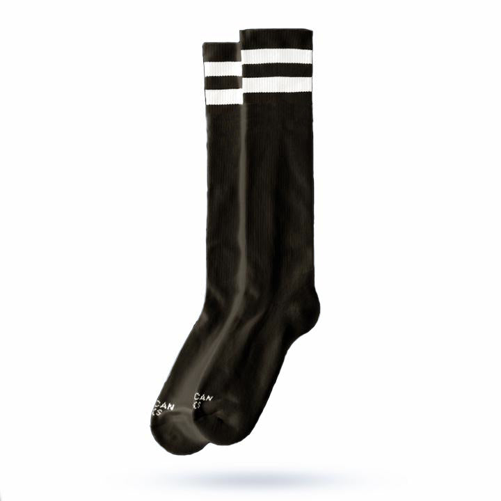 "Back in Black I" calf socks