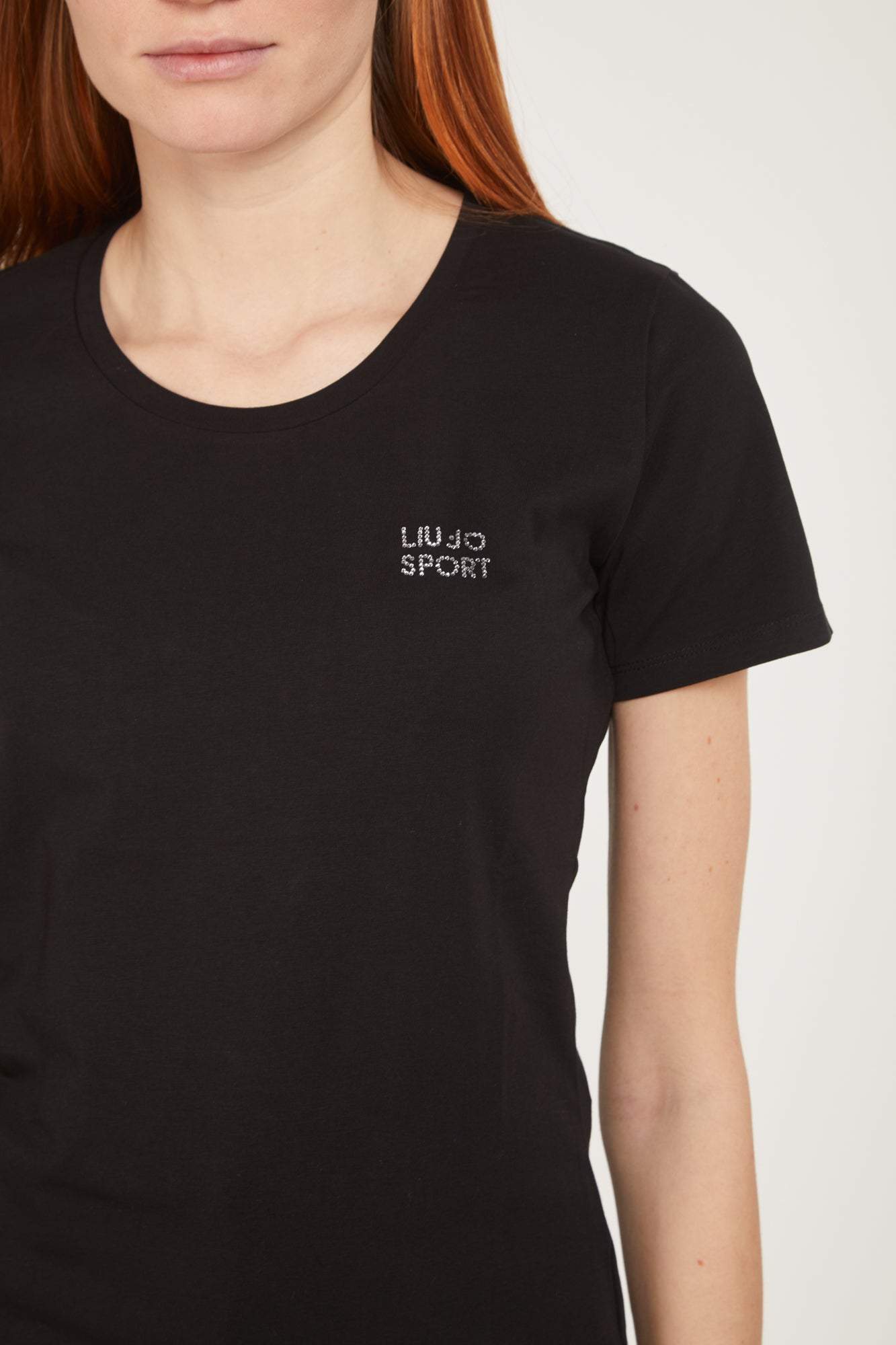 LIU JO Black Sport T shirt