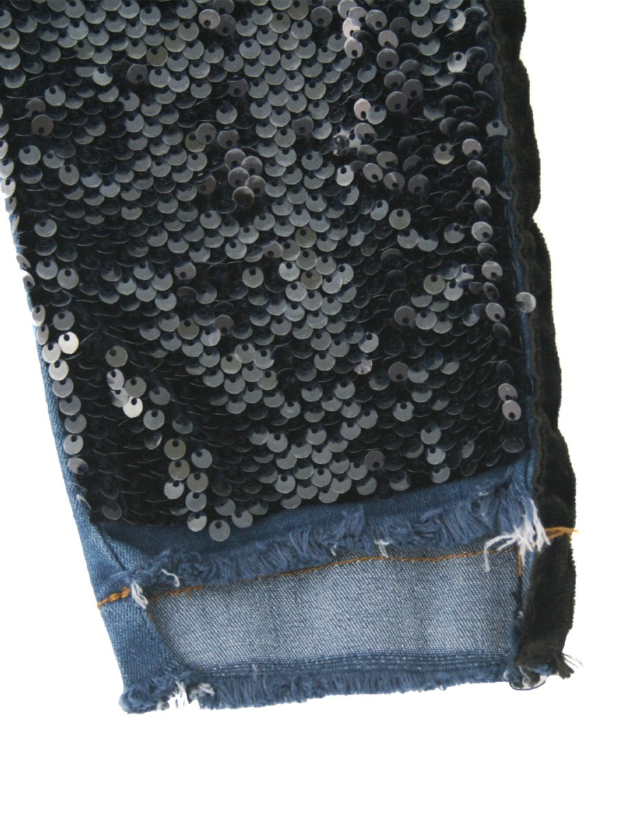 TWINSET GIRL Jeans Skinny con Paillettes