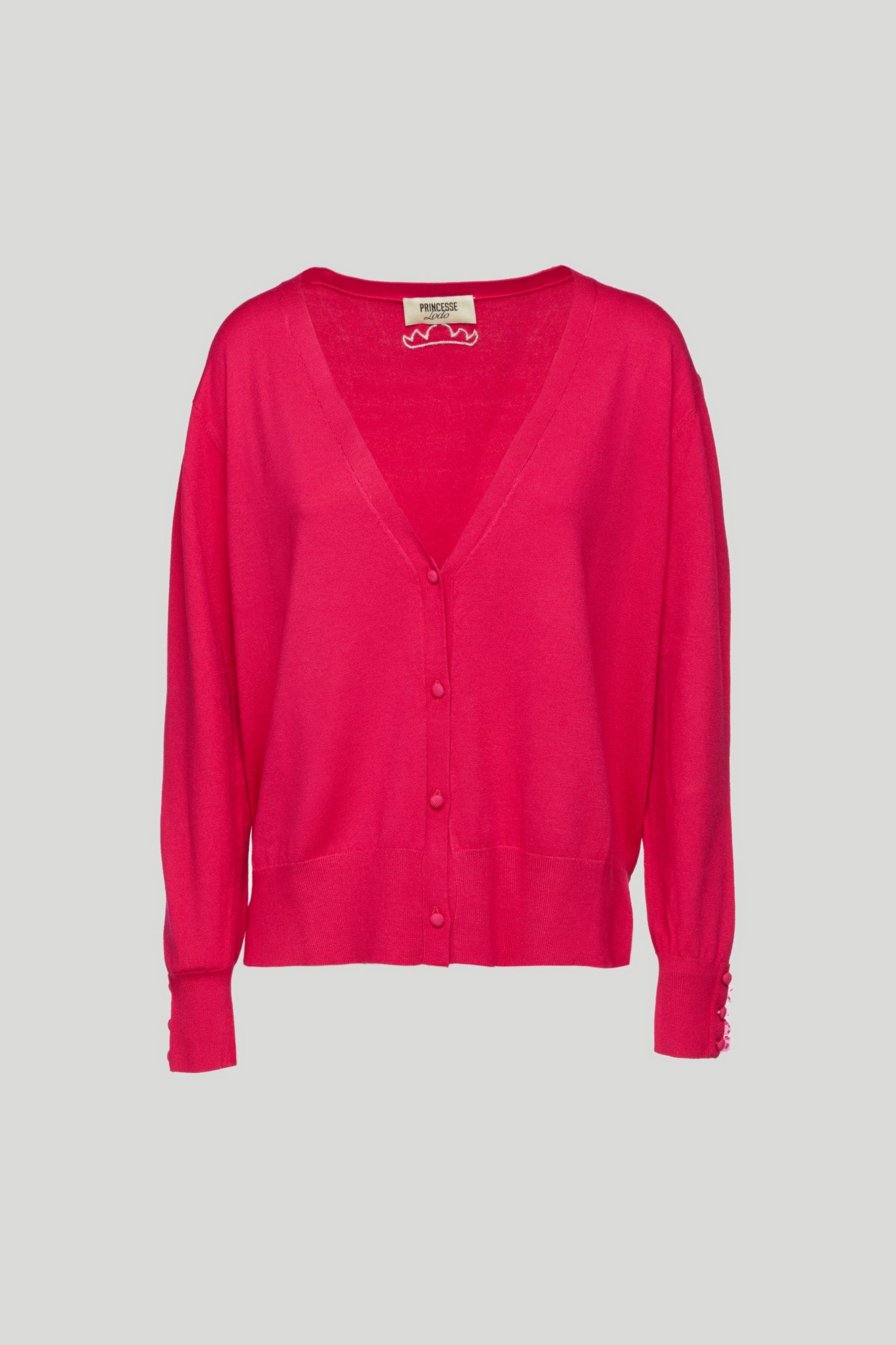 PRINCESSE LODO Cardigan Fucsia