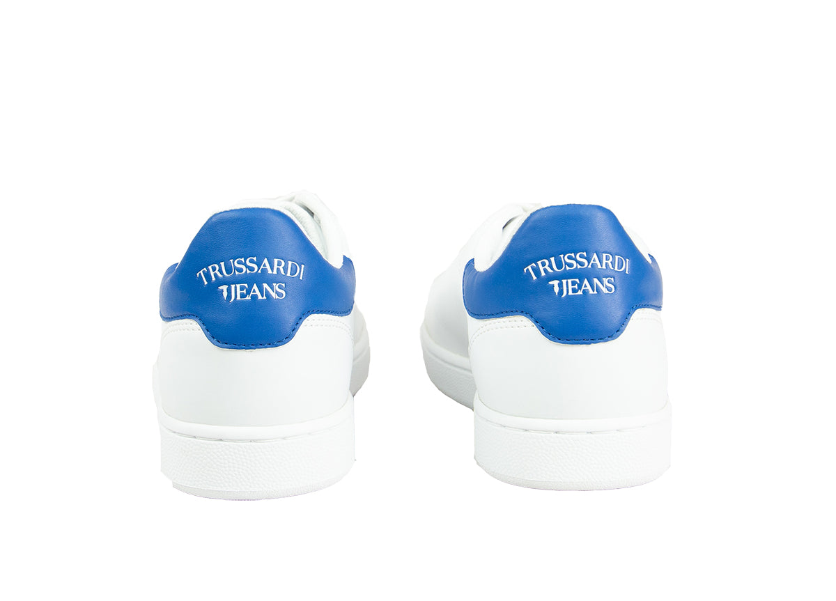 TRUSSARDI JEANS Sneakers Stampate Blu