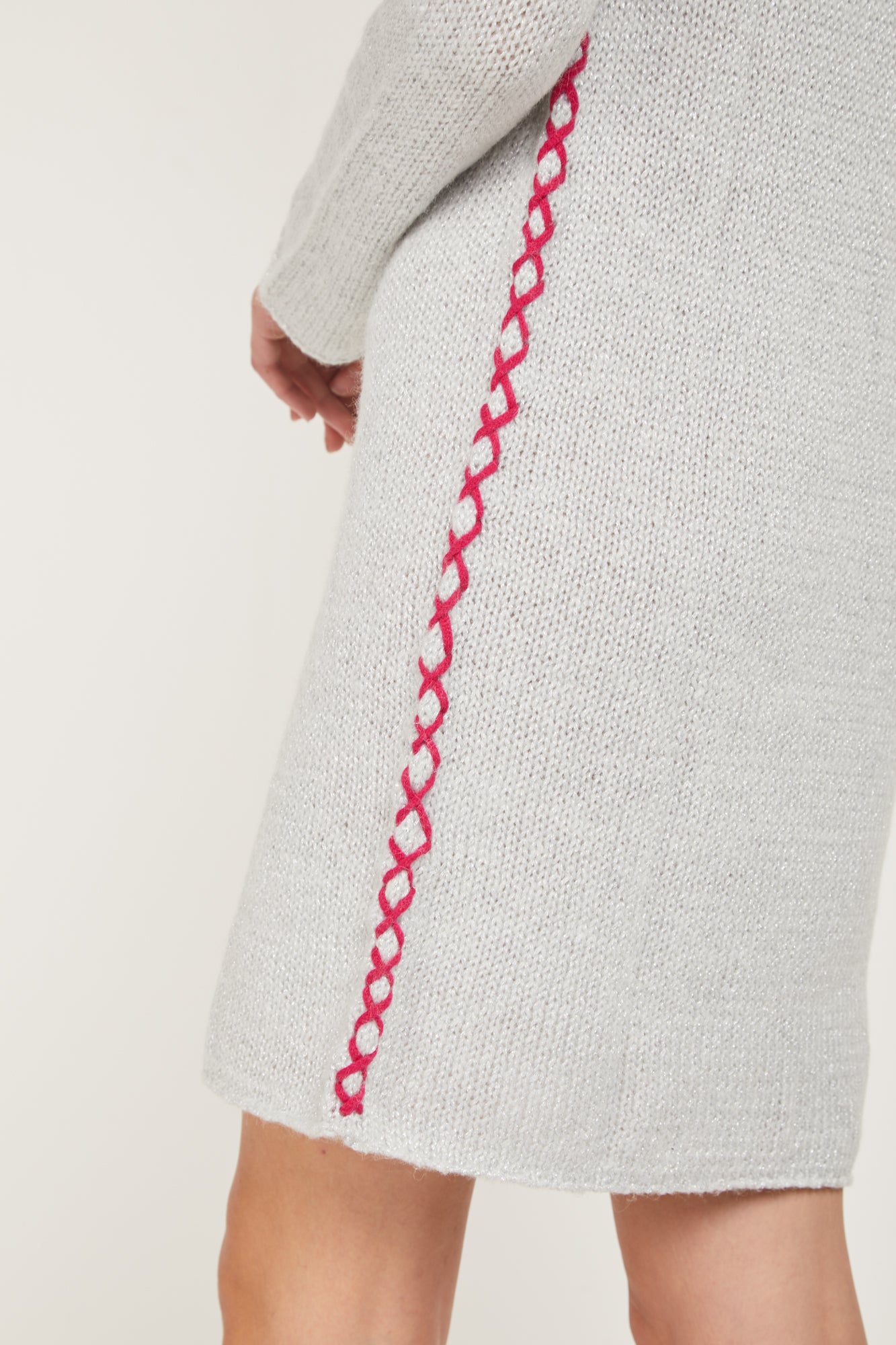 PRINCESSE LODO Maglione Oversize Ghiaccio