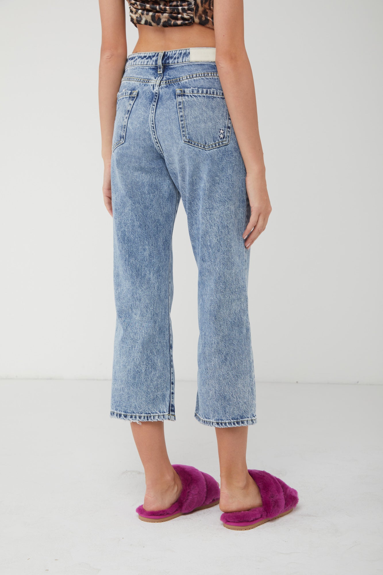 ICON DENIM Mom Jeans Chloe Chiaro