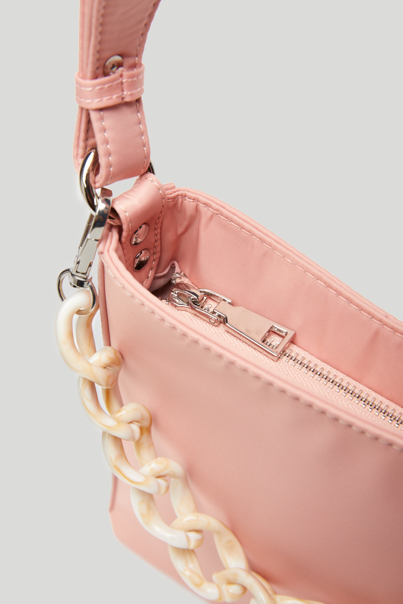 HVISK Borsa Amble in Nylon Riciclato Rosa