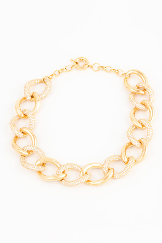 Groumette Gold Chain Necklace