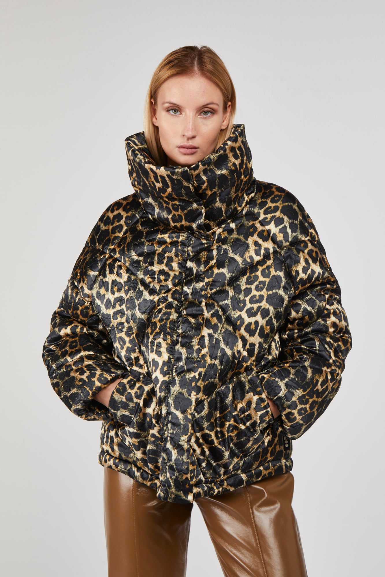 OOF WEAR Piumino Corto Animalier