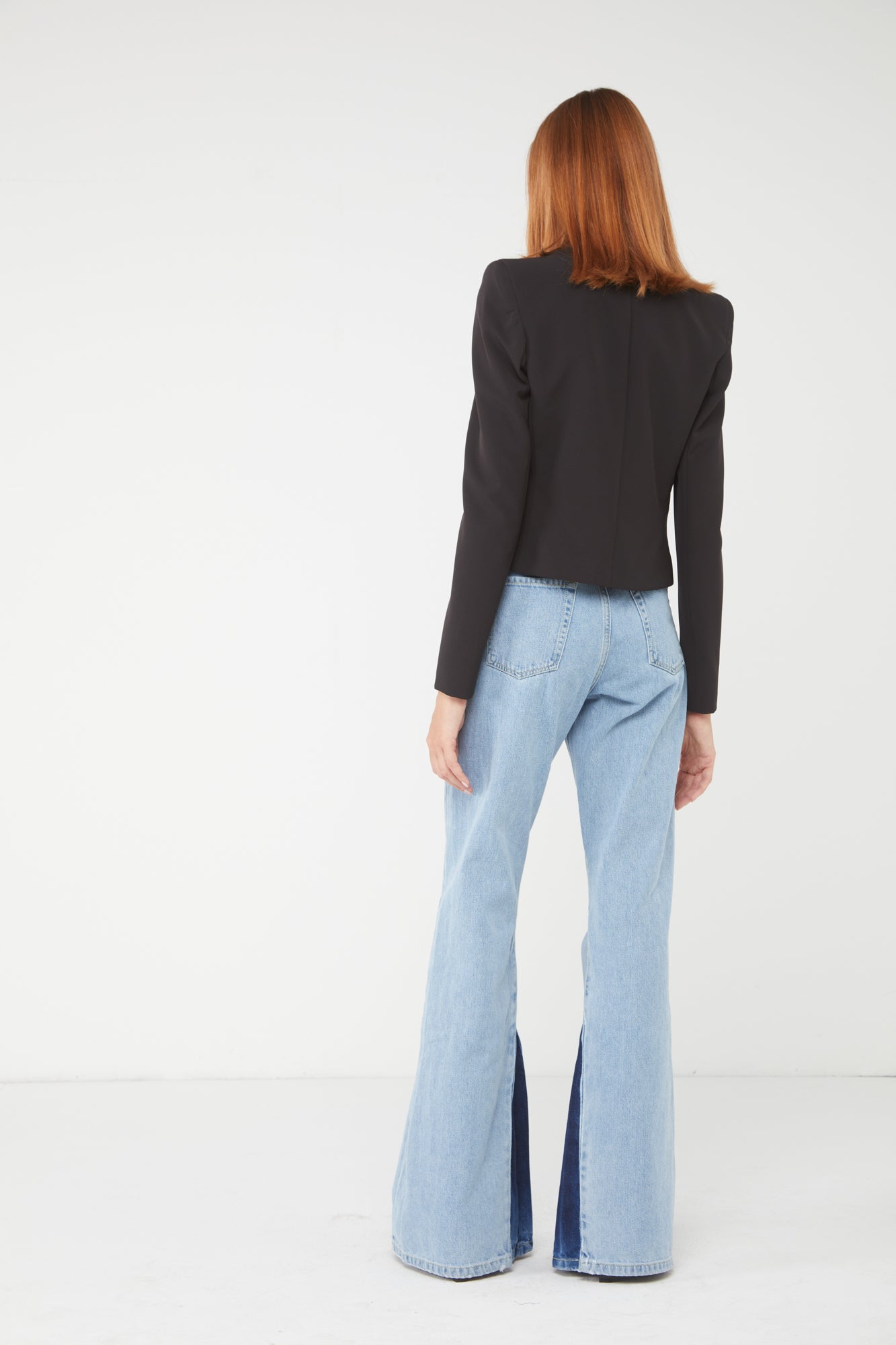 ALESSIA SANTI Blazer Corto Nero