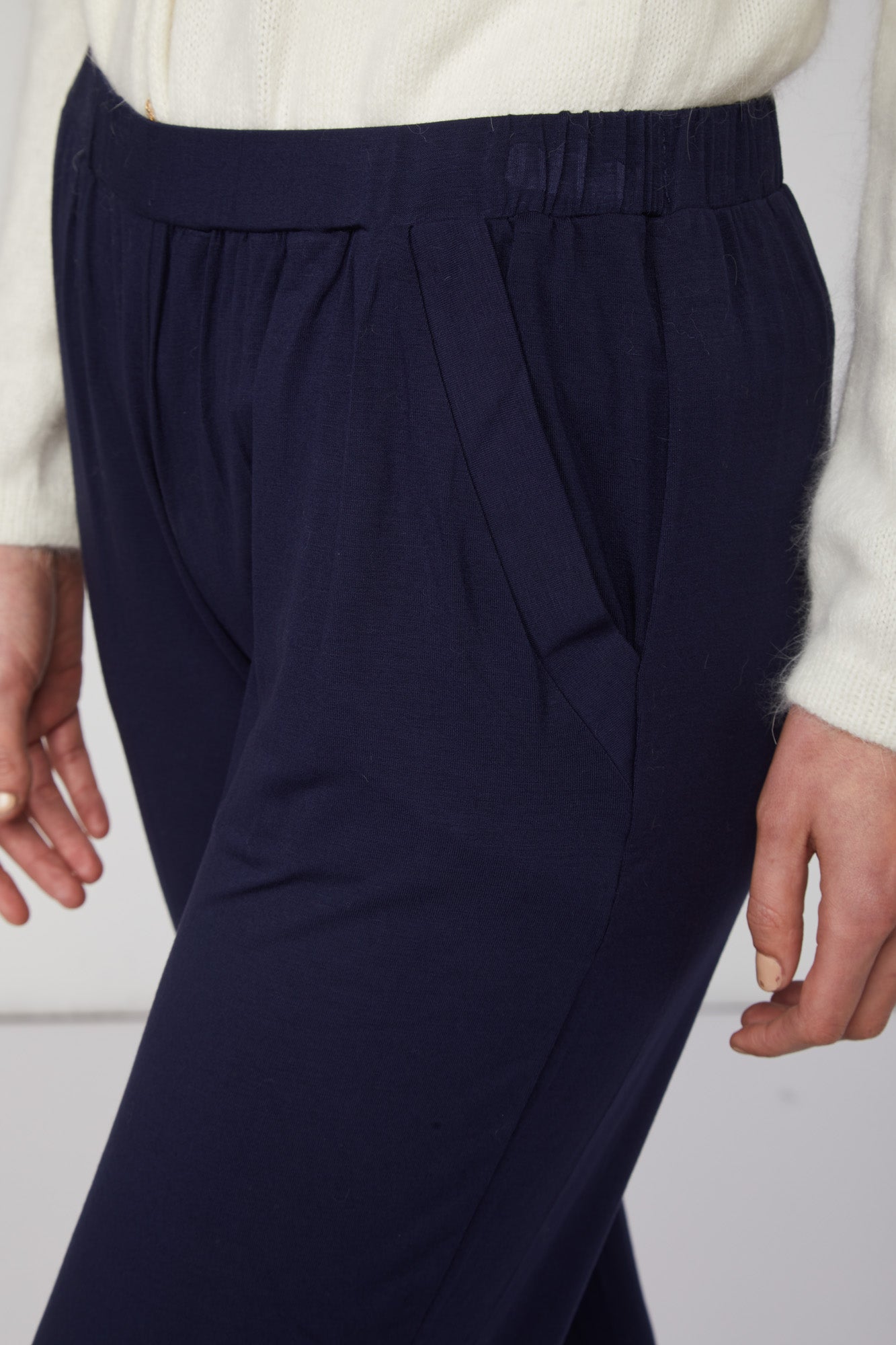 TWINSET Pantalone Jogger Blu