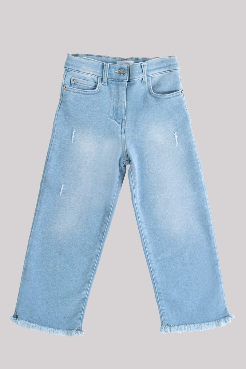 GAUDI' KIDS Jeans Chiari con Gamba Dritta