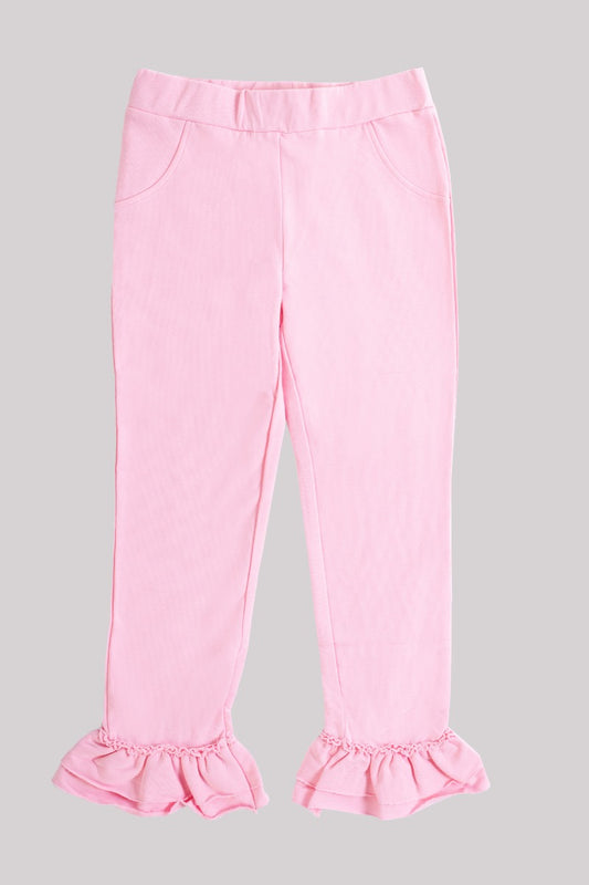 Jeggings with Rouches Gaudì Kids Pink