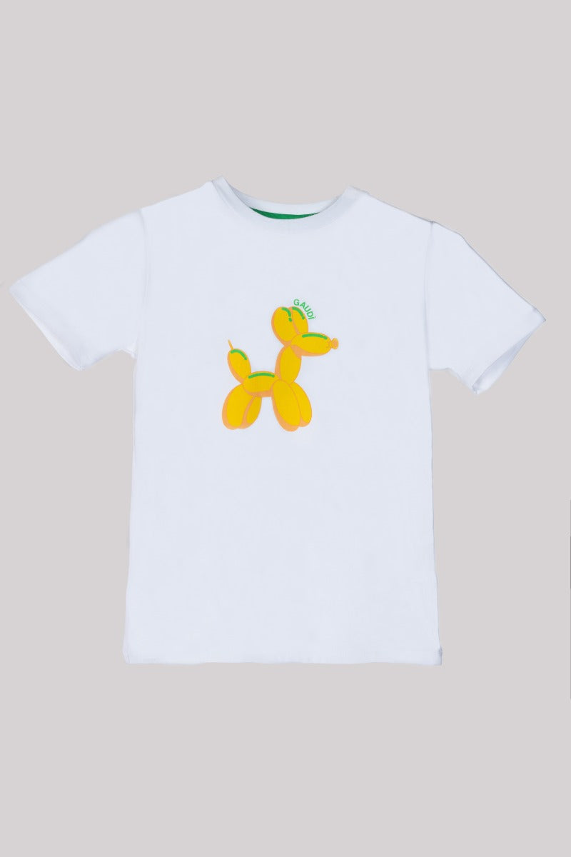 Gaudì Kids Dog Print T-Shirt