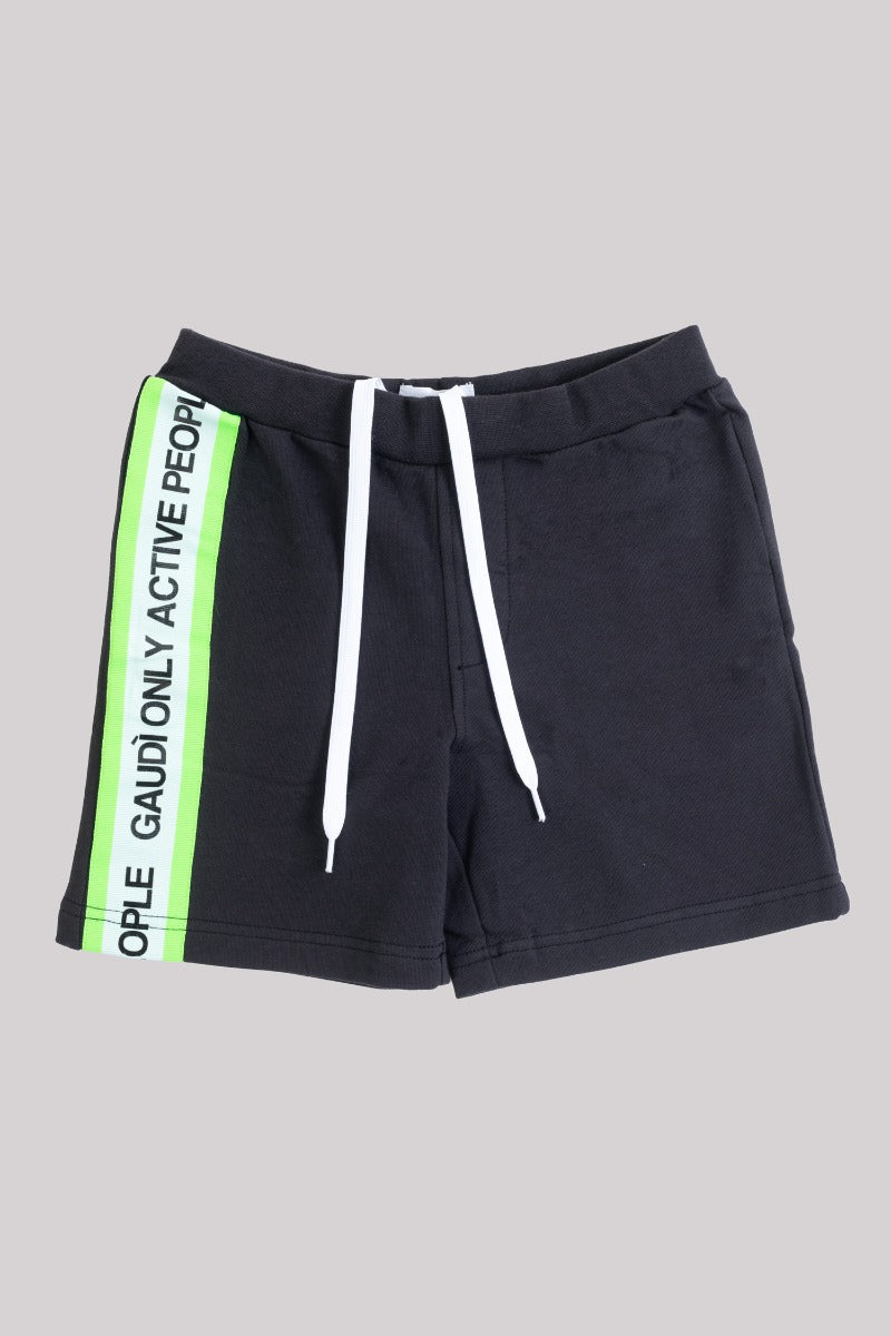 GAUD? KIDS Bermuda Sportivo Nero